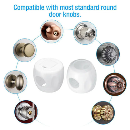 SafeGrip Door Knob Covers (4 Pack)
